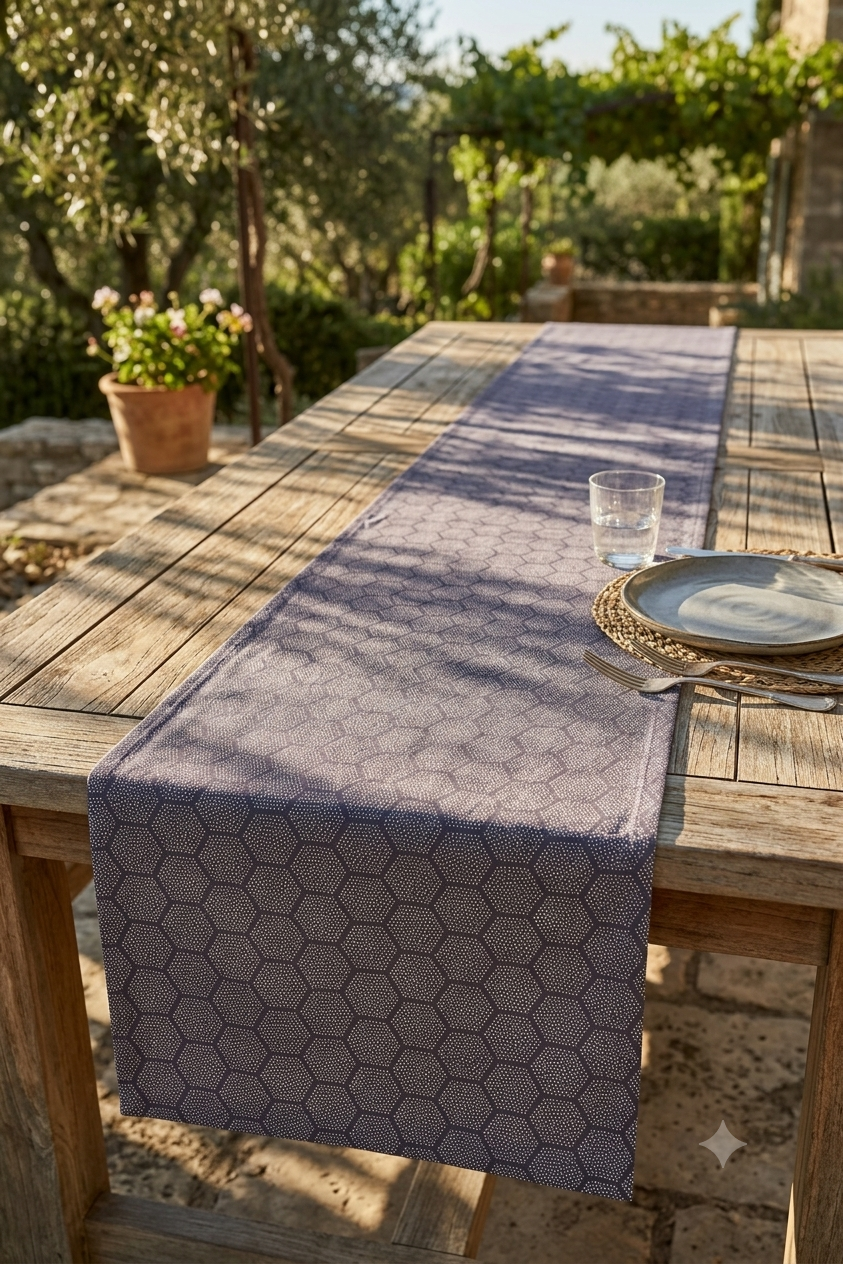 Trame d'Autore: Runner e Fodere Cuscino Artigianali in Cotone 100% Made in Italy