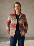 Giacca Artigianale in Cotone - Modello Unico Chevron