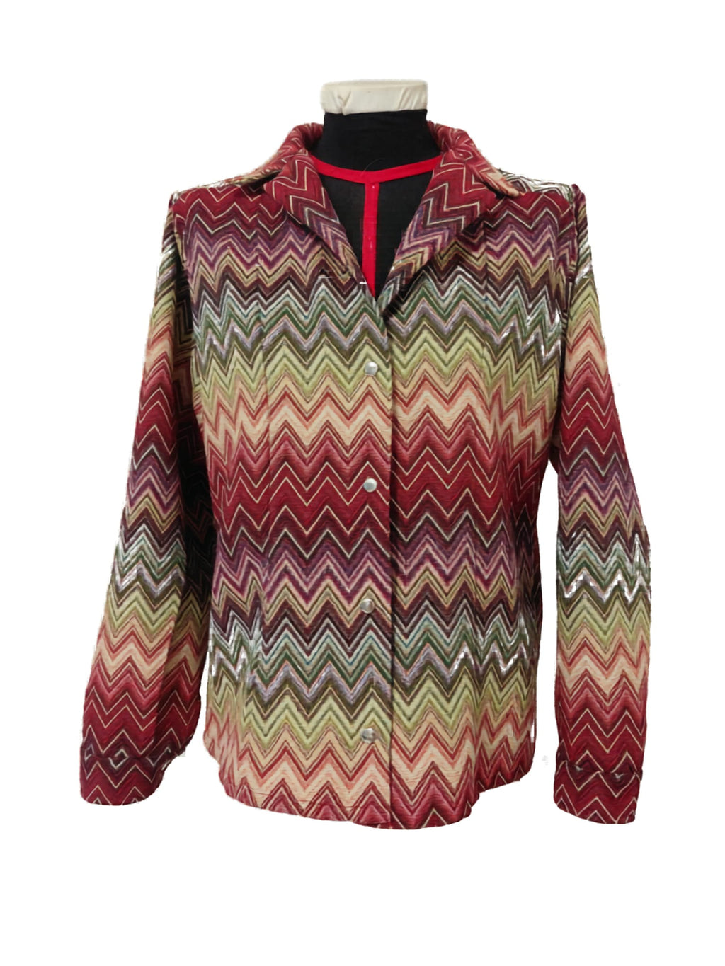 Giacca Artigianale in Cotone - Modello Unico Chevron