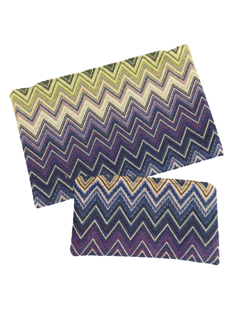 Set Deluxe Kaleido | Coppia di Pochette Artigianali da Mare e Viaggio