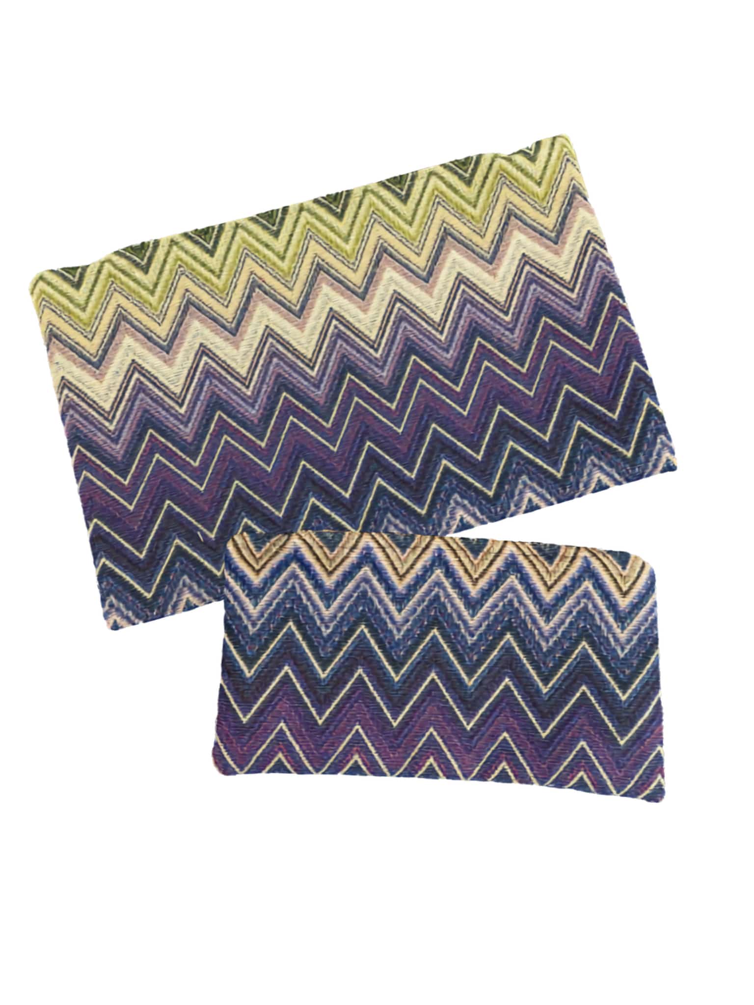 Set Deluxe Kaleido | Coppia di Pochette Artigianali da Mare e Viaggio