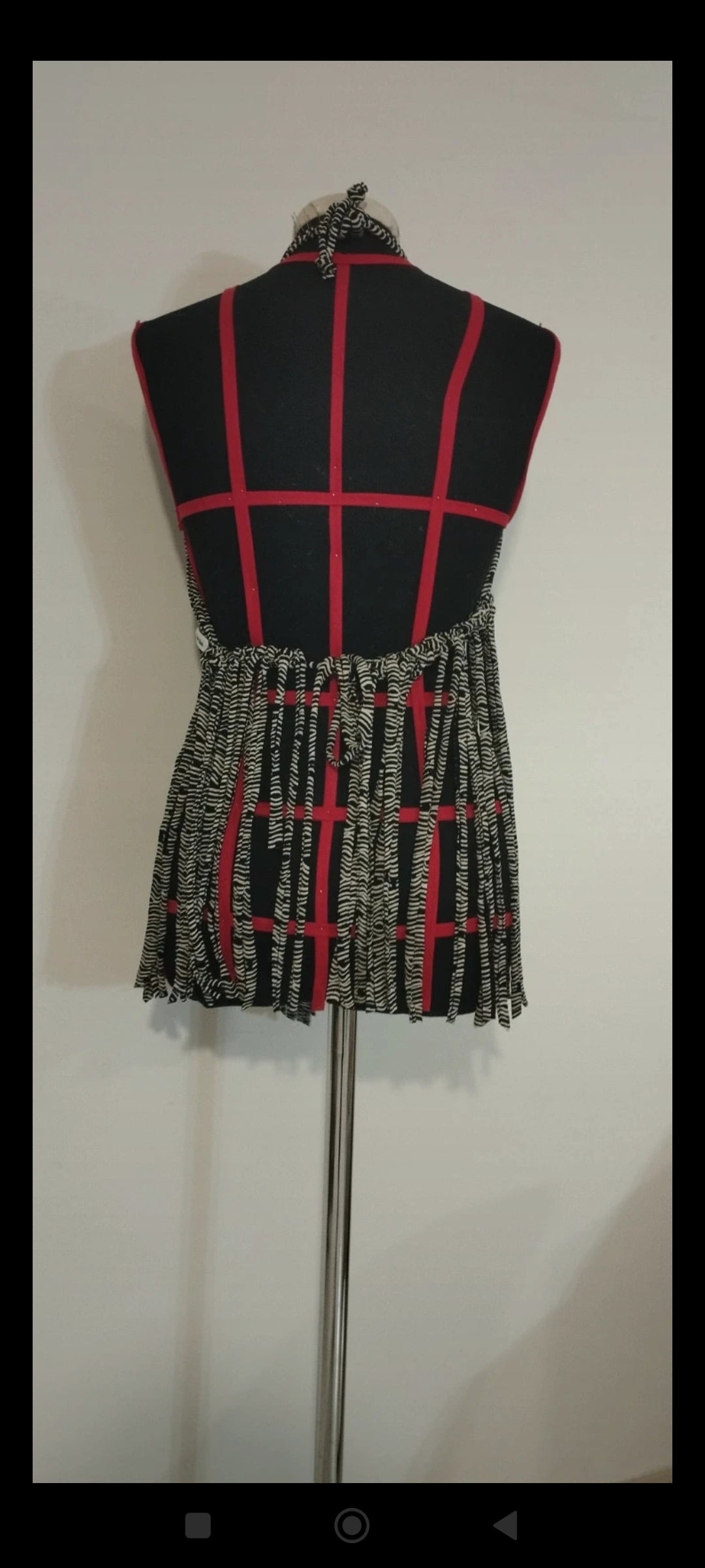 Top macramè handmade